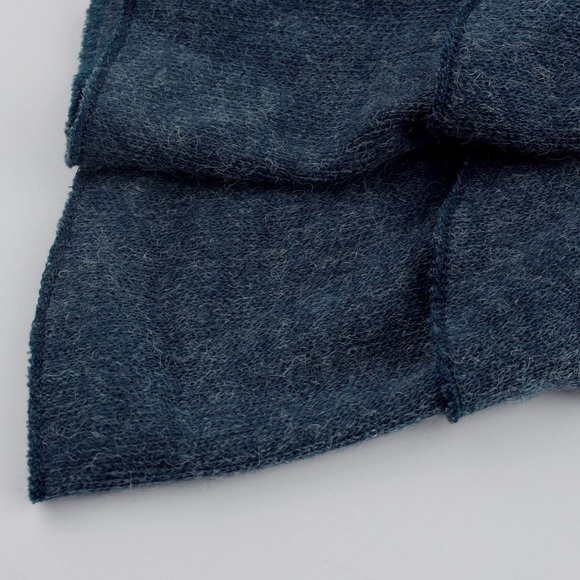 ♦️💕 Layered Long Sleeve Scoop Neck Dress Navy - Picture 7 of 8